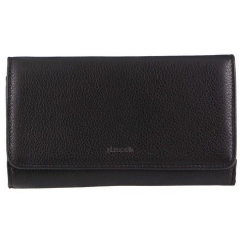 PIERRE CARDIN BLACK LEATHER WALLET