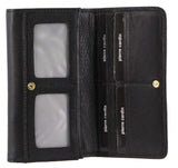 PIERRE CARDIN BLACK LEATHER WALLET