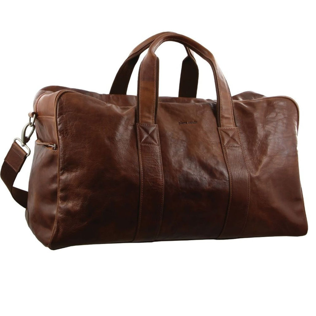 Chestnut leather barrel bag deals