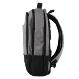 PIERRE CARDIN BUSINESS & TRAVEL BACKPACK WITH USB PORT - GREY