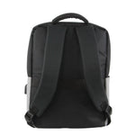 PIERRE CARDIN LIGHTWEIGHT TRAVEL & BUSINESS BACKPACK WITH USB PORT - GREY