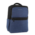 PIERRE CARDIN LIGHTWEIGHT TRAVEL & BUSINESS BACKPACK WITH USB PORT - NAVY