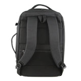 PIERRE CARDIN TRAVEL AND BUSINESS BACKPACK WITH USB PORT - BLACK