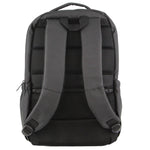 PIERRE CARDIN TRAVEL & BUSINESS BACKPACK WITH BUILT-IN USB PORT - GREY