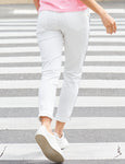 MONACO JEANS - BROOKLYN JOGGERS - WHITE