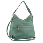 MILLENI VEGAN LEATHER TOTE BAG - GREEN