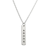 AROHA (LOVE) NECKLACE - SILVER
