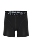 BLEND TRUNKS - BLACK/GREY 2 PACK