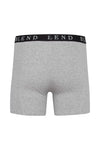 BLEND TRUNKS - BLACK/GREY 2 PACK