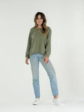 LUCY SWEATER - KHAKI - clearance