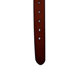 LEATHER BELT - TAN 3.5