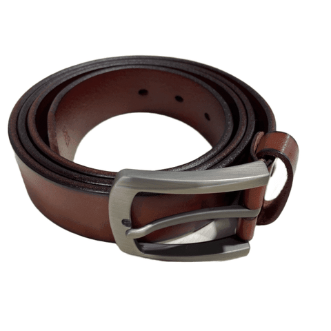 LEATHER BELT - TAN 3.5