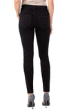 LIVERPOOL GIA GLIDER SKINNY - BLACK RINSE