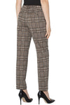 LIVERPOOL KELSEY PLAID TROUSER