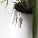MANA WAHINE (STRONG WOMAN) EARRINGS - SILVER