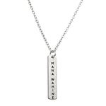 MANA WAHINE (STRONG WOMAN) NECKLACE - SILVER