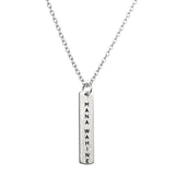 MANA WAHINE (STRONG WOMAN) NECKLACE - SILVER