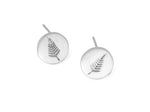 SILVER FERN EARRINGS